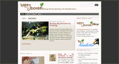 Desktop Screenshot of happybonsai.com